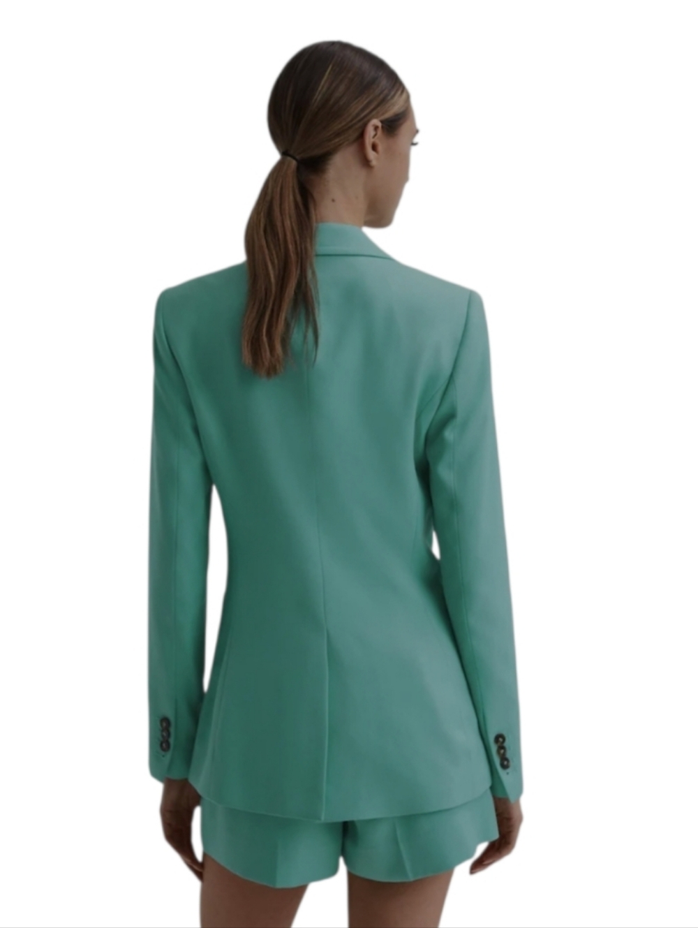 Reiss Ember Single Breasted Blazer in Spearmint Green size 4 - Picture 3 of 14
